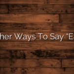 Other Ways To Say “Eat”