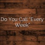 What Do You Call “Every Other Week”