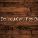 What Do You Call “Fox Babies”