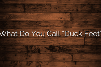 What Do You Call “Duck Feet”